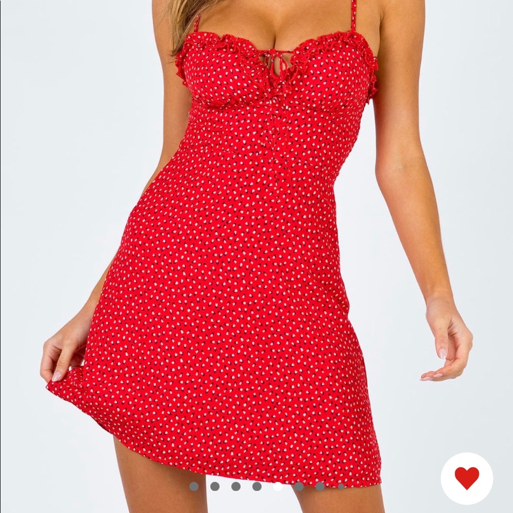 Princess Polly Love Birds Mini Dress
